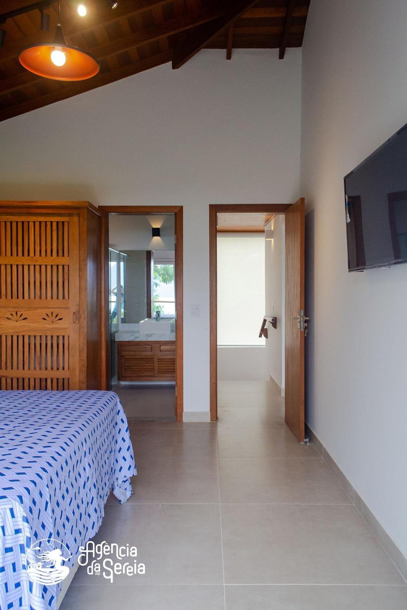 Linda Casa Com Vista Incrivel Em Condominio No Sul Da Ilha イリャベラ エクステリア 写真