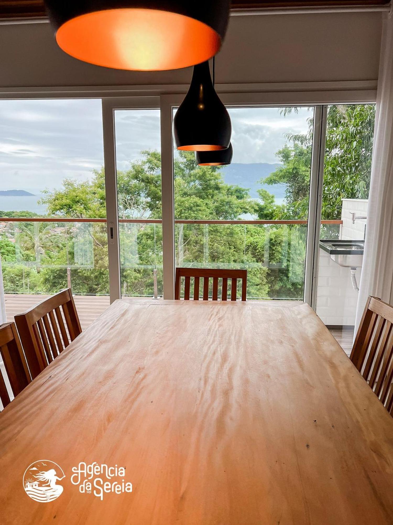 Linda Casa Com Vista Incrivel Em Condominio No Sul Da Ilha イリャベラ エクステリア 写真