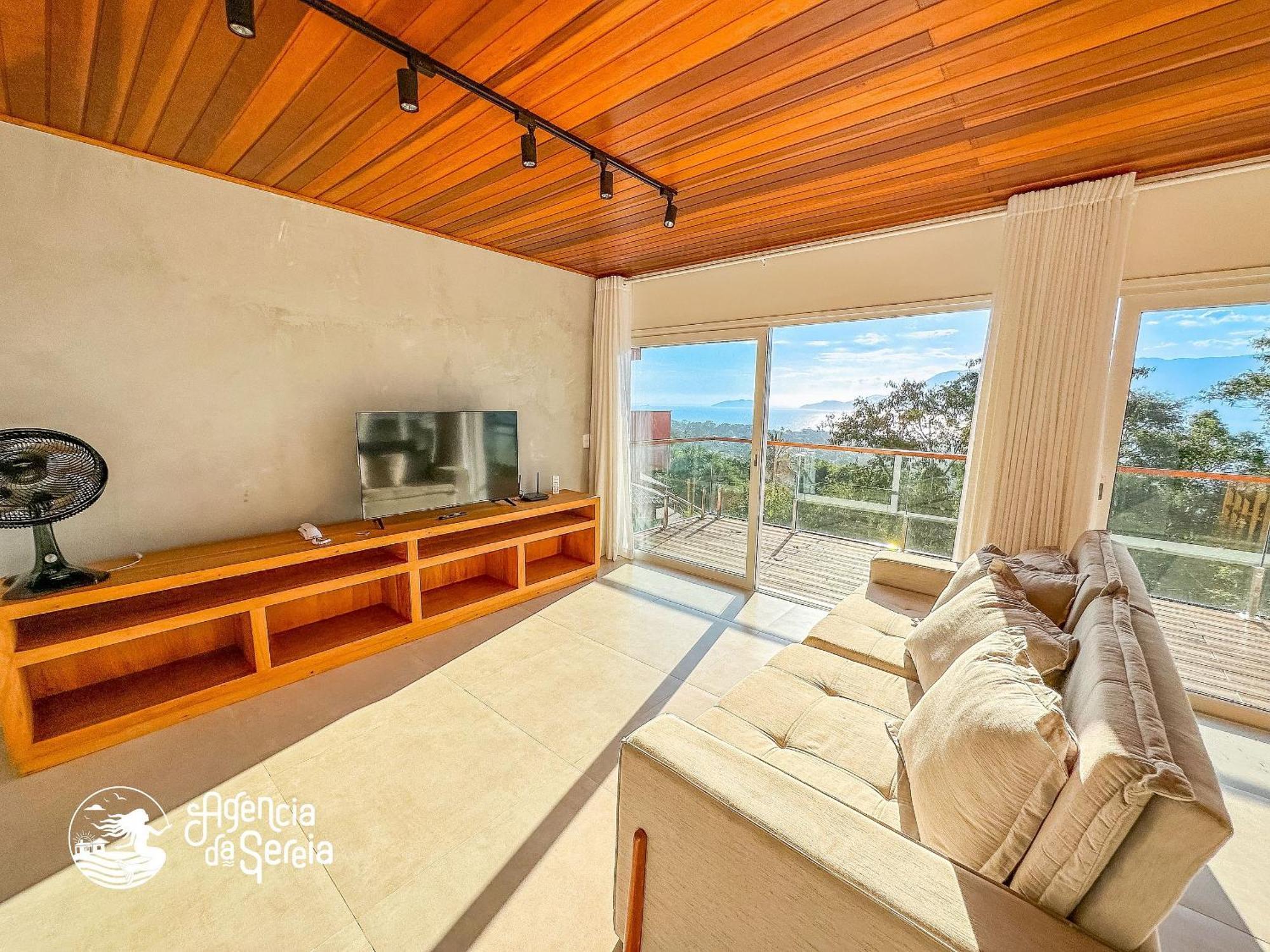 Linda Casa Com Vista Incrivel Em Condominio No Sul Da Ilha イリャベラ エクステリア 写真