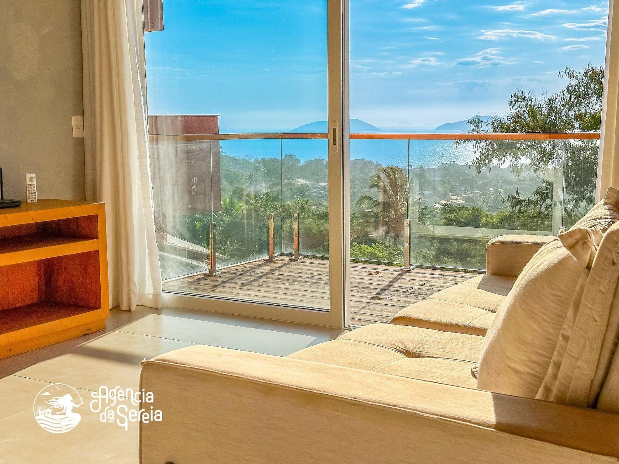 Linda Casa Com Vista Incrivel Em Condominio No Sul Da Ilha イリャベラ エクステリア 写真