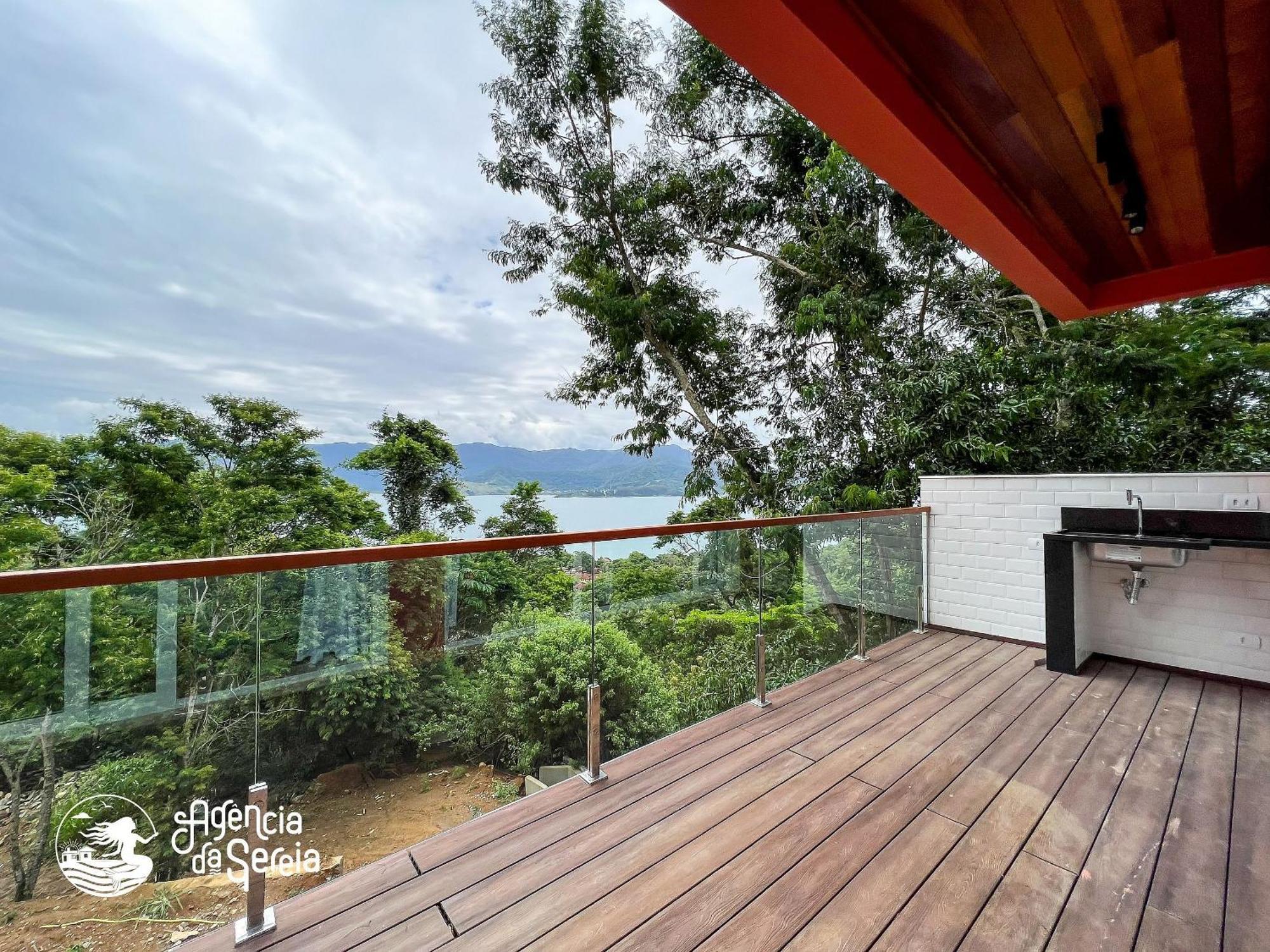 Linda Casa Com Vista Incrivel Em Condominio No Sul Da Ilha イリャベラ エクステリア 写真