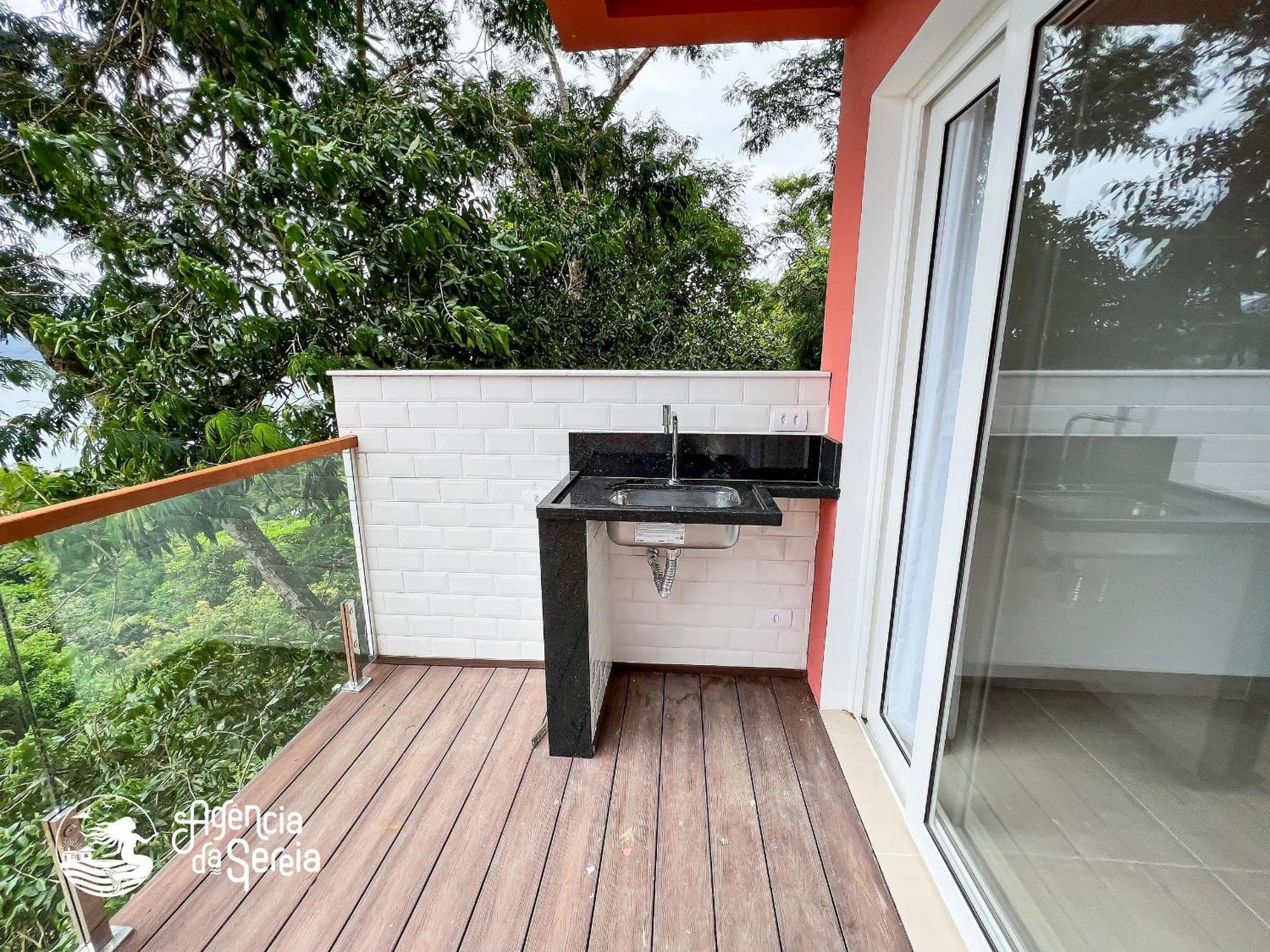 Linda Casa Com Vista Incrivel Em Condominio No Sul Da Ilha イリャベラ エクステリア 写真