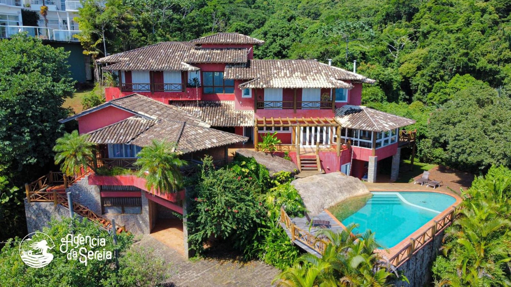Linda Casa Com Vista Incrivel Em Condominio No Sul Da Ilha イリャベラ エクステリア 写真